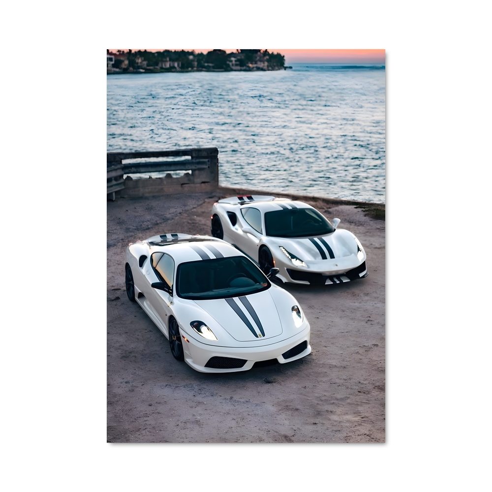 Poster Plage de Vitesse